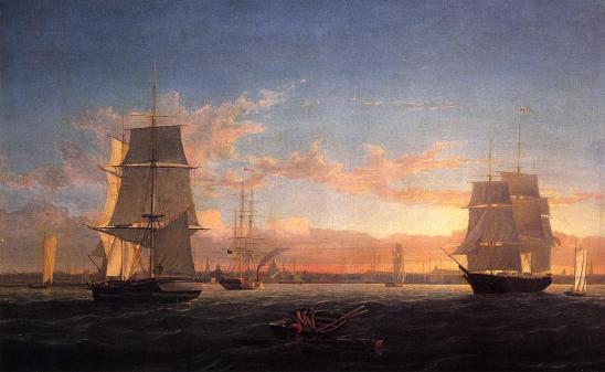 Fitz_Hugh_Lane_Boston_Harbor_at_Sunser_1853